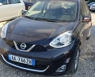 Auton vuokraus Nissan Micra #4513 Automaattinen Tiranassa, varustettuna 1,2L moottorilla ➤ Ilirltä Albaniassa.