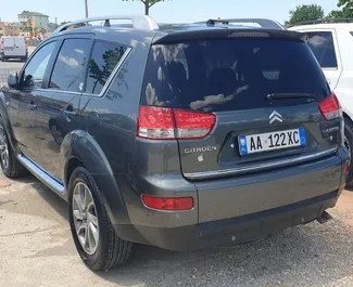 Citroen C-crosser nuoma. Ekonomiškas, Komfortiškas, Krosas automobilis nuomai Albanijoje ✓ Depozitas 300 EUR ✓ Draudimo pasirinkimai: TPL, CDW, Užsienyje.