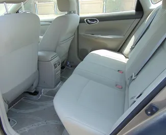 إيجار Nissan Sentra. سيارة الراحة للإيجار في في الإمارات العربية المتحدة ✓ إيداع 1500 AED ✓ خيارات التأمين TPL, CDW.