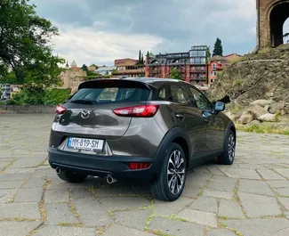 Benzīns 1,9L dzinējs Mazda CX-3 2018 nomai Tbilisi.