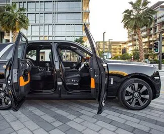 Car Hire Rolls-Royce Cullinan #4937 Automatic in Dubai, equipped with 7.0L engine ➤ From Sheshan in the UAE.