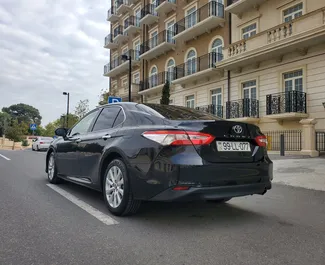 Toyota Camry 2019 car hire in Azerbaijan, featuring ✓ Petrol fuel and  horsepower ➤ Starting from 100 AZN per day.