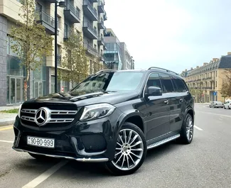 Mercedes-Benz GLS-Class 2019 car hire in Azerbaijan, featuring ✓ Diesel fuel and  horsepower ➤ Starting from 240 AZN per day.