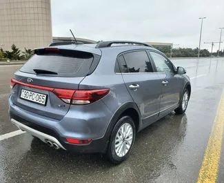 Uthyrning av Kia Rio X-line. Ekonomi, Komfort bil för uthyrning i Azerbajdzjan ✓ Deposition 300 AZN ✓ Försäkringsalternativ: TPL.