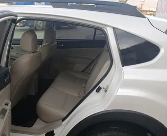 Interior of Subaru XV for hire in Georgia. A Great 5-seater car with a Automatic transmission.