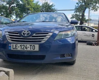 Toyota Camry 2008 available for rent in Tbilisi, with unlimited mileage limit.