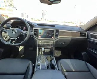 Volkswagen Atlas rental. Comfort, Premium, Crossover Car for Renting in the UAE ✓ Deposit of 2000 AED ✓ TPL, SCDW insurance options.