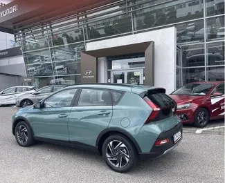 Biluthyrning av Hyundai Bayon 2022 i i Slovakien, med funktioner som ✓ Bensin bränsle och 100 hästkrafter ➤ Från 41 EUR per dag.