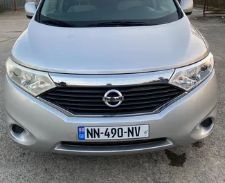 Μπροστινή όψη ενοικιαζόμενου Nissan Quest στο Κουτάισι, Γεωργία ✓ Αριθμός αυτοκινήτου #2291. ✓ Κιβώτιο ταχυτήτων Αυτόματο TM ✓ 0 κριτικές.