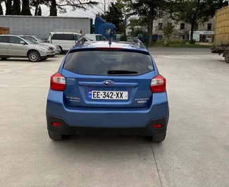 Najem avtomobila Subaru Crosstrek 2016 v v Gruziji, z značilnostmi ✓ gorivo Bencin in 150 konjskih moči ➤ Od 130 GEL na dan.
