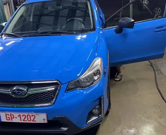 Bilutleie av Subaru Crosstrek 2016 i i Georgia, inkluderer ✓ Bensin drivstoff og 150 hestekrefter ➤ Starter fra 130 GEL per dag.