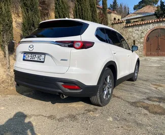 Mazda Cx-9 2019 automobilio nuoma Gruzijoje, savybės ✓ Benzinas degalai ir 257 arklio galios ➤ Nuo 186 GEL per dieną.