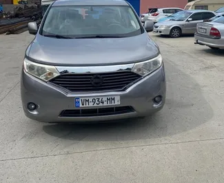 Nissan Quest bérlése. Kényelmes, Kisbusz típusú autó bérlése Grúziában ✓ Letét 300 GEL ✓ Biztosítási opciók: TPL, CDW, SCDW, Külföldön.