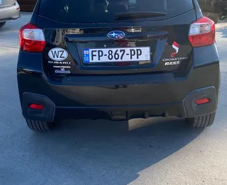 Uthyrning av Subaru Crosstrek. Komfort, SUV, Crossover bil för uthyrning i Georgien ✓ Deposition 250 GEL ✓ Försäkringsalternativ: TPL, CDW, SCDW, Utomlands.