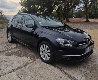 Nomas automašīnas priekšskats Volkswagen Golf 7 Rafailovici, Melnkalne ✓ Automašīna #5565. ✓ Pārnesumu kārba Automātiskais TM ✓ Atsauksmes 0.