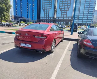 تأجير سيارة Hyundai Sonata رقم 5535 بناقل حركة أوتوماتيكي في في أبو ظبي، مجهزة بمحرك  لتر ➤ من محمد في في الإمارات العربية المتحدة.