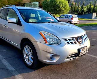 Front view of a rental Nissan Rogue in Tbilisi, Georgia ✓ Car #5116. ✓ Automatic TM ✓ 3 reviews.