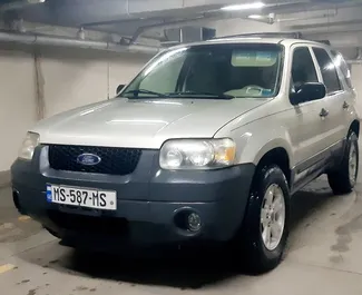 Front view of a rental Ford Escape in Kutaisi, Georgia ✓ Car #5633. ✓ Automatic TM ✓ 1 reviews.