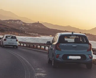 Car Hire Kia Picanto #5609 Manual in Crete, equipped with 1.2L engine ➤ From Stefanos in Greece.