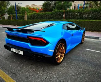 Automašīnas noma Lamborghini Huracan #5652 ar Automātiskais pārnesumu kārbu Dubaijā, aprīkots ar L dzinēju ➤ No Karim AAE.