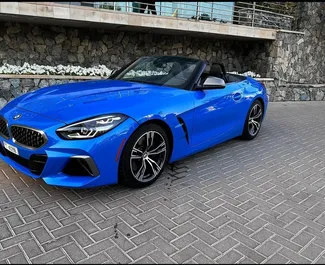 BMW Z4 2022 automašīnas noma AAE, iezīmes ✓ Benzīns degviela un  zirgspēki ➤ Sākot no 1188 AED dienā.