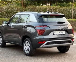 Ενοικίαση αυτοκινήτου Hyundai Creta 2023 στα Ηνωμένα Αραβικά Εμιράτα, περιλαμβάνει ✓ καύσιμο Βενζίνη και  ίππους ➤ Από 356 AED ανά ημέρα.