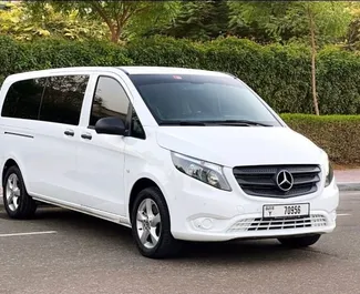 Mercedes-Benz Vito 租赁。在 阿联酋 出租的 舒适性, 高级, 小型货车 汽车 ✓ Deposit of 3000 AED ✓ 提供 TPL 保险选项。
