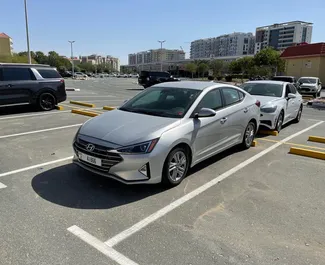 Hyundai Elantra 대여. 아랍에미리트에서에서 대여 가능한 편안함, 프리미엄 차량 ✓ 1500 AED의 보증금 ✓ TPL, CDW, SCDW, 승객, 도난, 보증금 없음 보험 옵션.