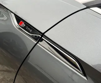 Audi A5 Cabrio 2020 galimas nuomai Limasolyje, su neribotas kilometrų apribojimu.