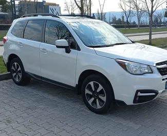 Frontvisning af en udlejnings Subaru Forester i Tbilisi, Georgien ✓ Bil #5946. ✓ Automatisk TM ✓ 2 anmeldelser.