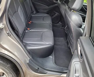 Interior of Subaru Forester Limited for hire in Georgia. A Great 5-seater car with a Automatic transmission.