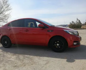 Car Hire Kia Rio #6272 Automatic in Aktau, equipped with 1.6L engine ➤ From Aleksey in Kazakhstan.