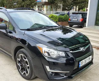 Front view of a rental Subaru Crosstrek in Kutaisi, Georgia ✓ Car #5812. ✓ Automatic TM ✓ 8 reviews.