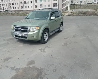 Frontvisning av en leiebil Ford Escape i Tbilisi, Georgia ✓ Bil #6224. ✓ Automatisk TM ✓ 0 anmeldelser.