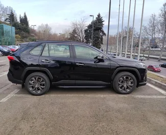 Toyota Rav4 2022 with All wheel drive system, available in Tbilisi.