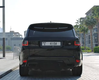 Petrol 4.0L engine of Land Rover Range Rover Sport 2021 for rental in Dubai.