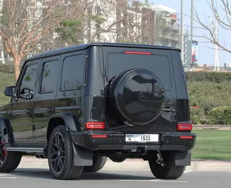 Bensin 4,0L motor i Mercedes-Benz G63 AMG 2023 för uthyrning i Dubai.