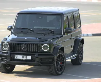 Mercedes-Benz G63 AMG 2023 available for rent in Dubai, with 250 km/day mileage limit.