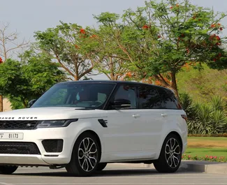 Aluguel de Carro Land Rover Range Rover Sport #6036 com transmissão Automático no Dubai, equipado com motor 4,0L ➤ De Akil nos Emirados Árabes Unidos.