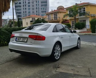 Audi A4 2015 διαθέσιμο για ενοικίαση στη Λεμεσό, με όριο χιλιομέτρων απεριόριστο.