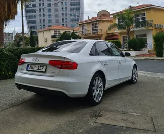 Audi A4 2015 для аренды в Лимассоле. Лимит пробега не ограничен.