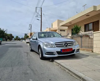 Verhuur Mercedes-Benz C-Class. Comfort, Premium Auto te huur in Cyprus ✓ Borg van Borg van 500 EUR ✓ Verzekeringsmogelijkheden TPL, CDW, SCDW, FDW, Diefstal, Jonge.