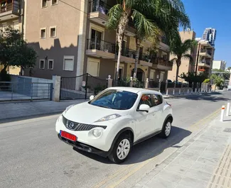 Nissan Juke location. Confort, Crossover Voiture à louer à Chypre ✓ Dépôt de 200 EUR ✓ RC, CDW, SCDW, ATR, Vol, Jeune options d'assurance.