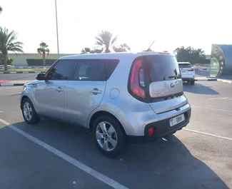 Kia Soul udlejning. Komfort Bil til udlejning i De Forenede Arabiske Emirater ✓ Depositum på 1500 AED ✓ TPL forsikringsmuligheder.