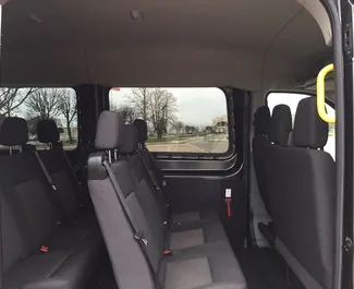 Prenájom Ford Transit. Auto typu Komfort, Minivan na prenájom v v Bielorusku ✓ Vklad 400 USD ✓ Možnosti poistenia: TPL, CDW, SCDW, FDW, Krádež, V zahraničí.