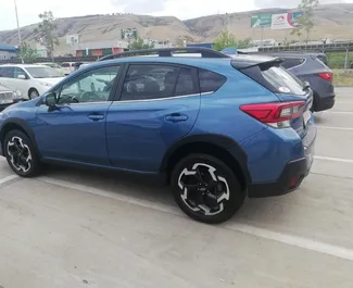 Subaru Crosstrek 2021 car hire in Georgia, featuring ✓ Petrol fuel and 175 horsepower ➤ Starting from 145 GEL per day.