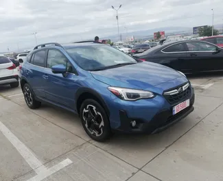 Subaru Crosstrek rental. Comfort, SUV, Crossover Car for Renting in Georgia ✓ Without Deposit ✓ TPL, FDW, Passengers, Theft, Abroad insurance options.