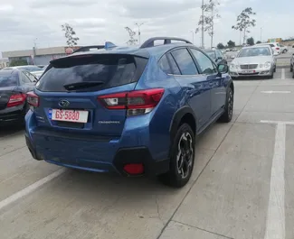 Petrol 2.5L engine of Subaru Crosstrek 2021 for rental in Tbilisi.