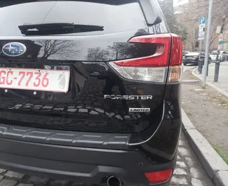 Subaru Forester Limited 2021 car hire in Georgia, featuring ✓ Petrol fuel and 175 horsepower ➤ Starting from 160 GEL per day.