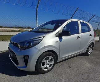 Framvy av en hyrbil Kia Picanto på Rhodos, Grekland ✓ Bil #6249. ✓ Växellåda Manual TM ✓ 0 recensioner.